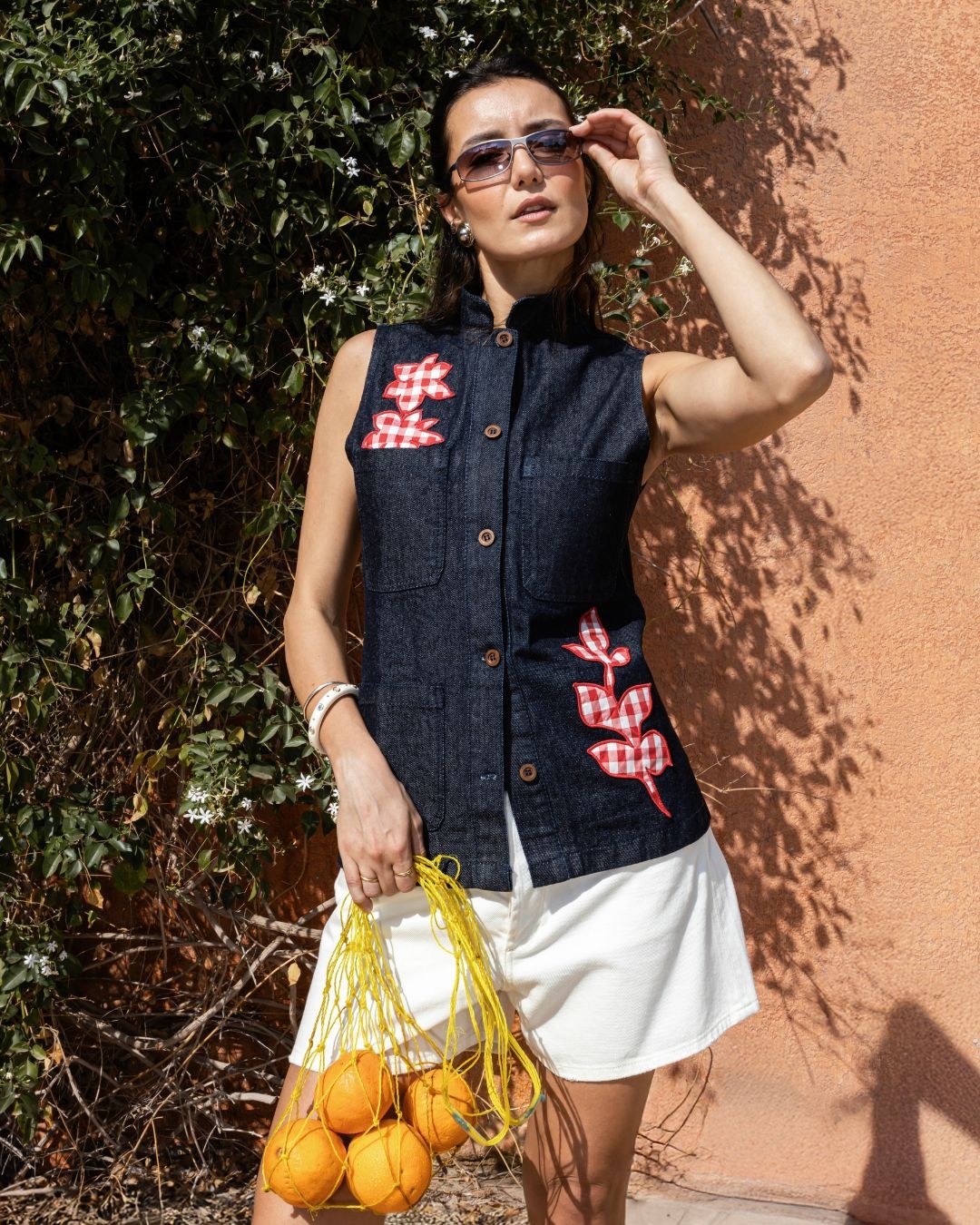 Patchwork Vest - Picnic