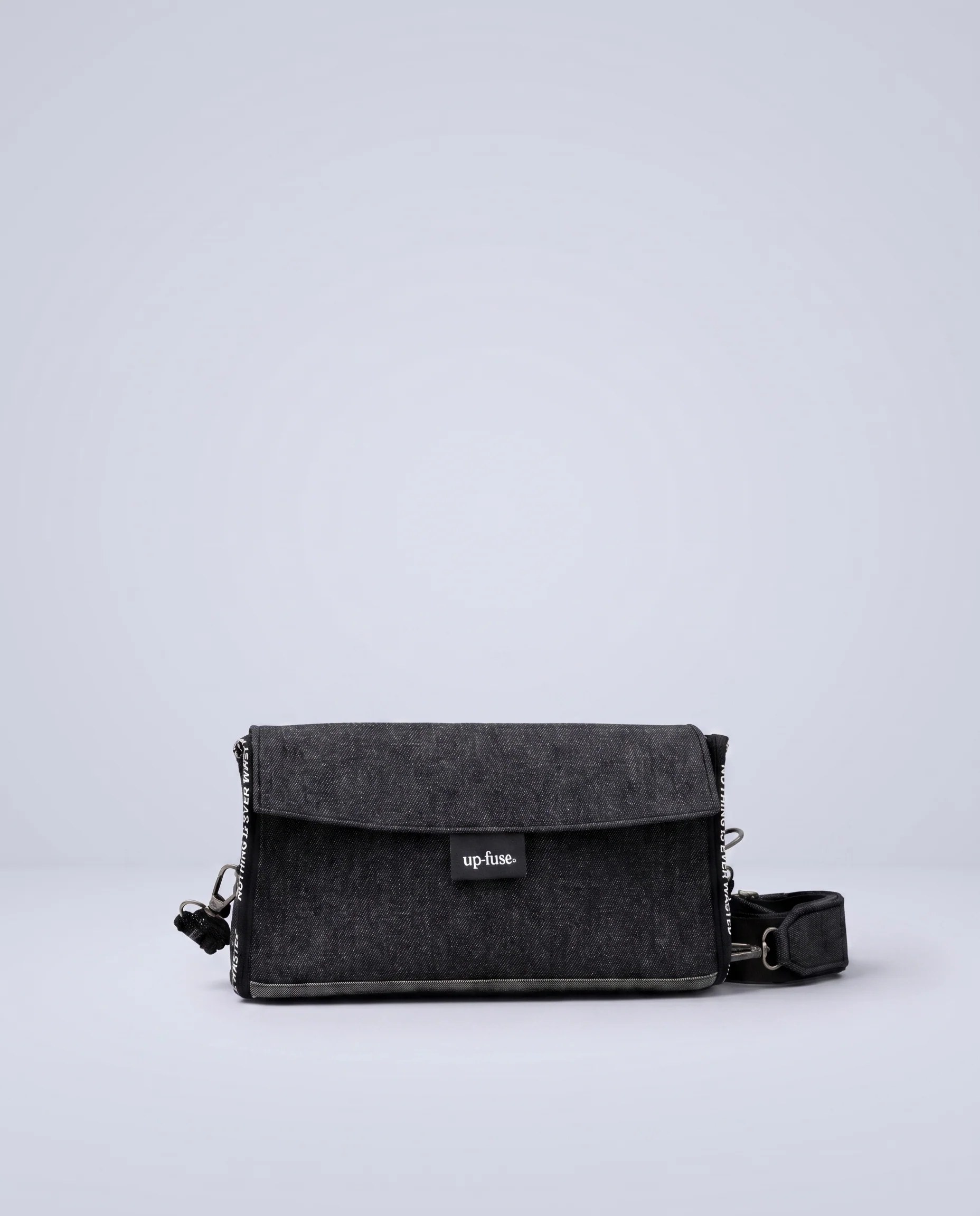 Luxe Lolita Shoulder Bag - Black Denim