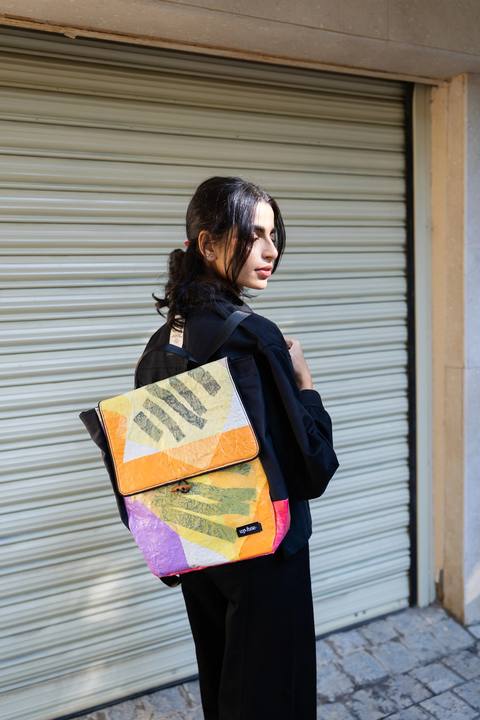 Candy Wrapper City Twin Backpack (limited edition)