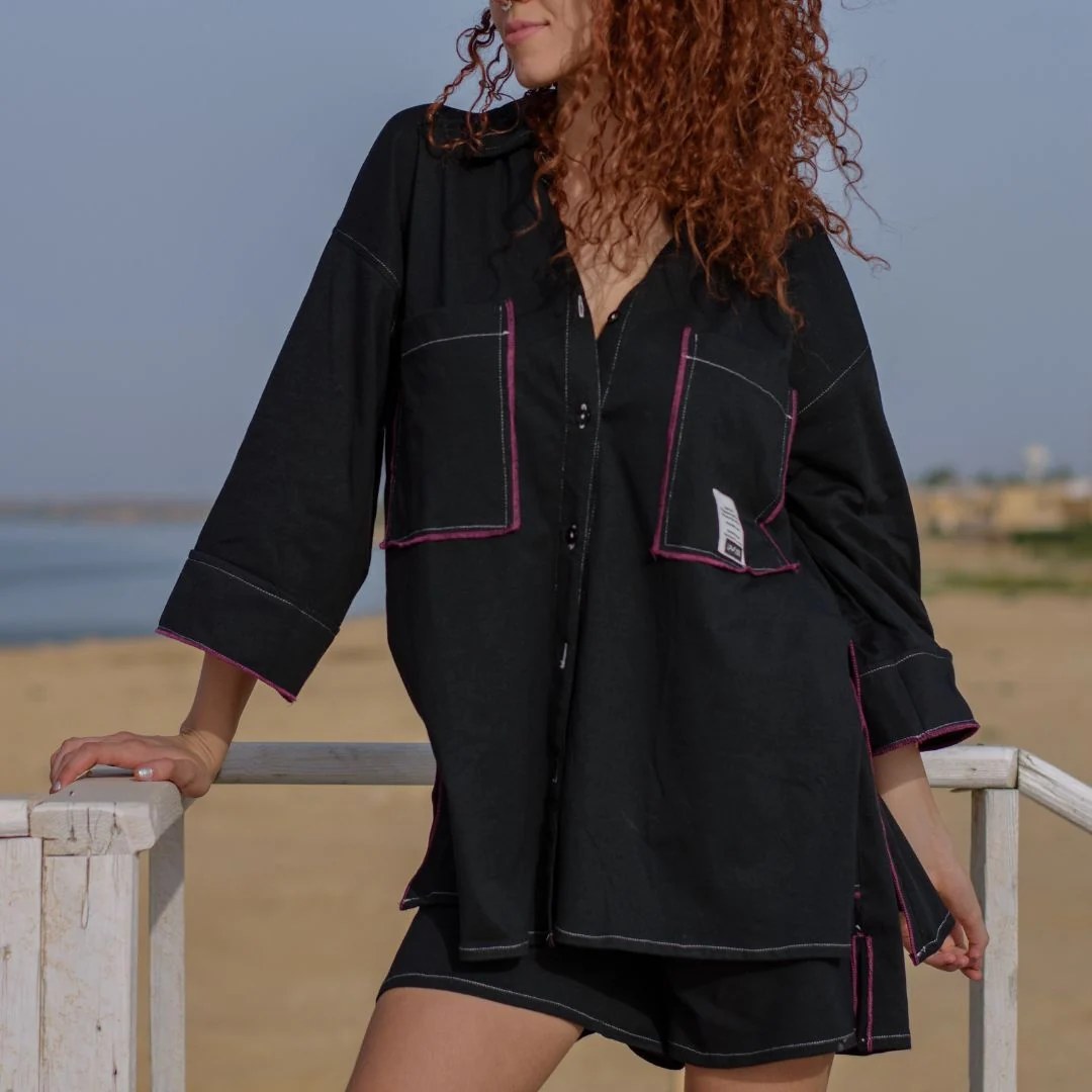Shirt Set - Black