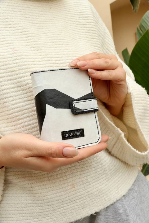 Bi-Fold Wallet - White Confetti