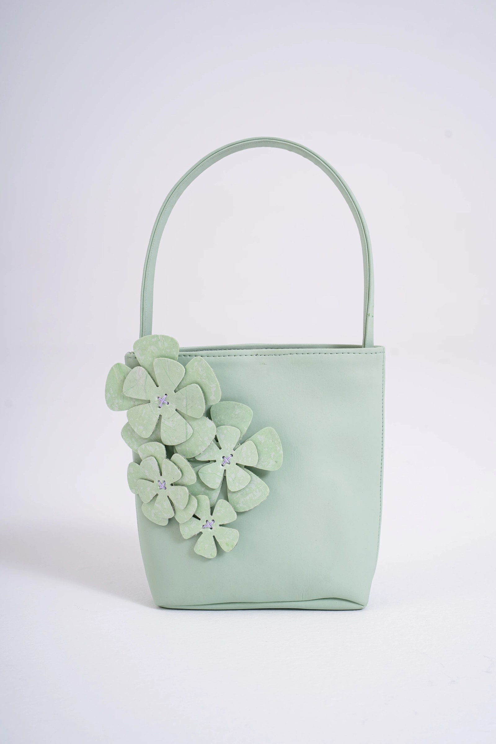 Petal Bucket Bag - Mint