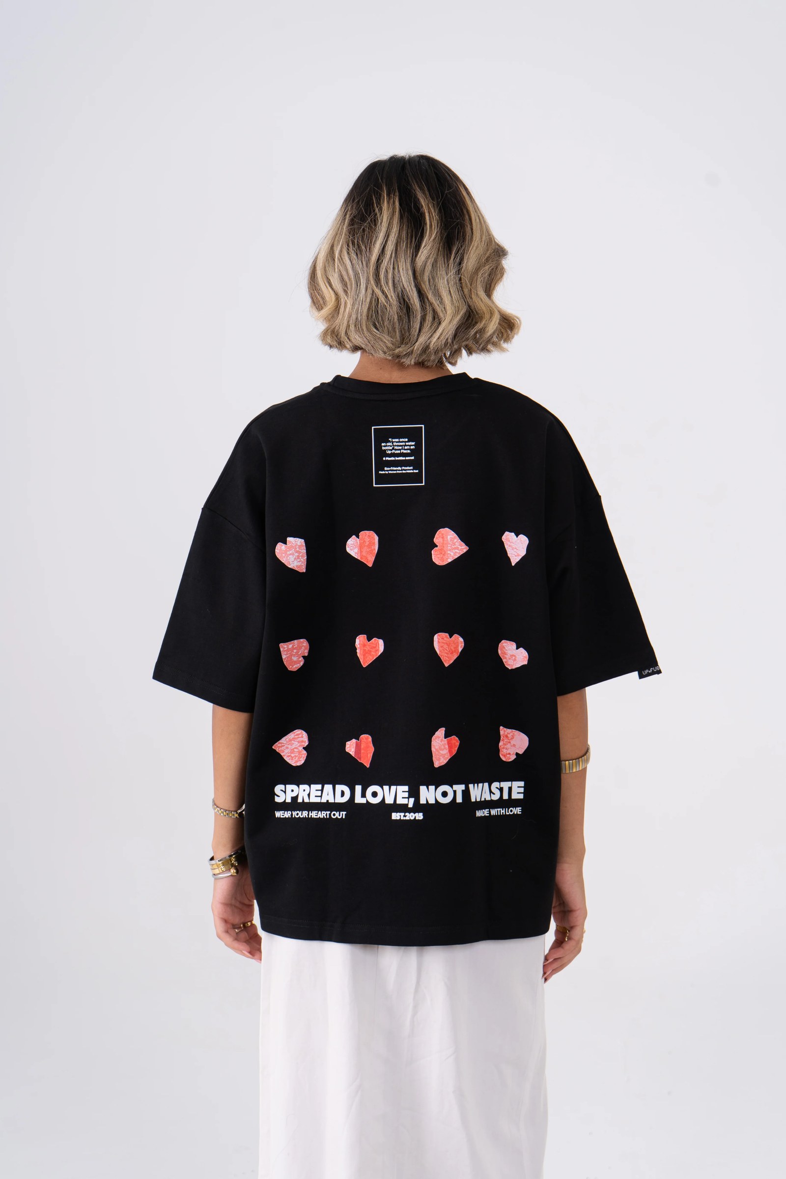 Oversized Paris T-Shirt - BLack