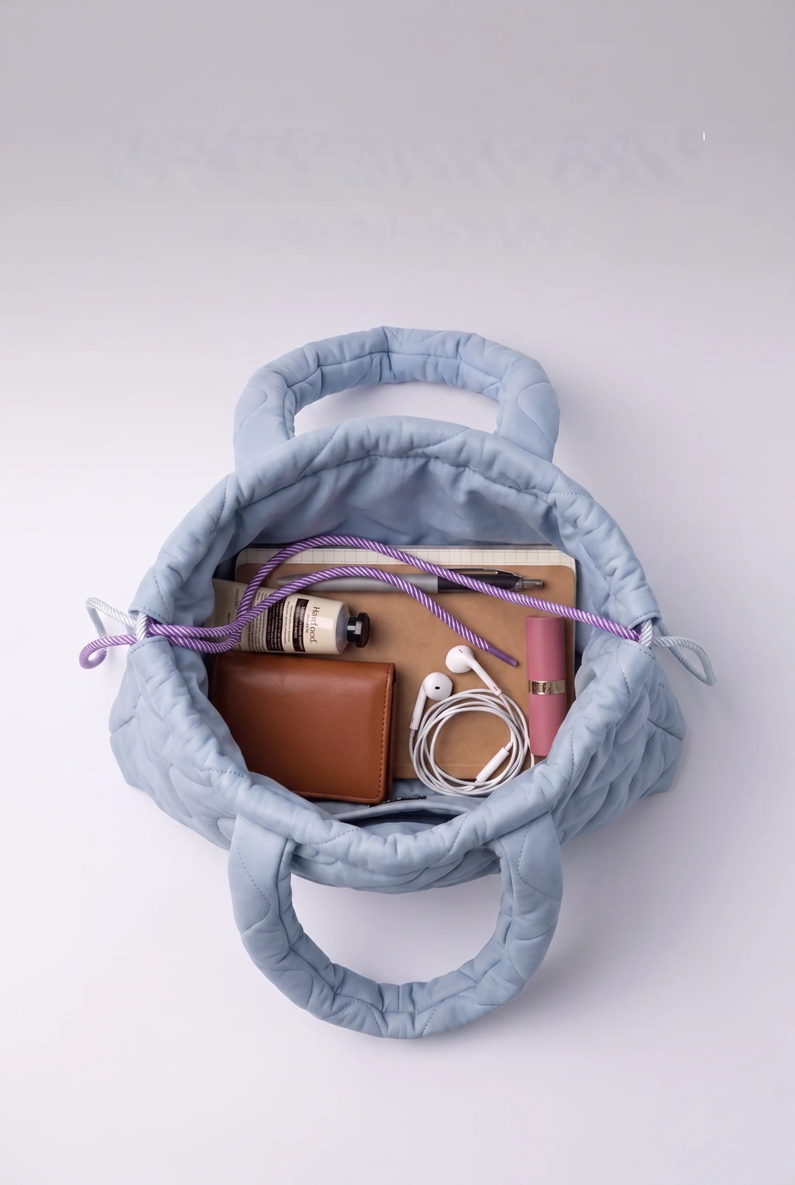 Everything Tote Bag - Chalk Blue