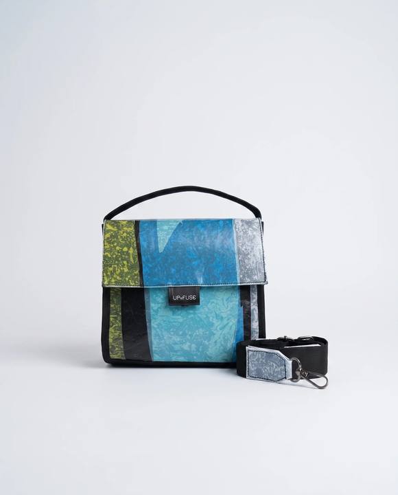 Lolita Multi-Way Bag - Blue Blocks