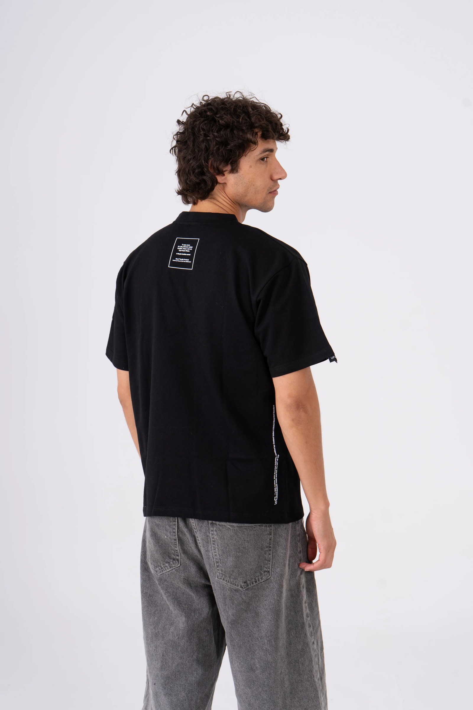 Up-Fuse Logo T-Shirt - Black