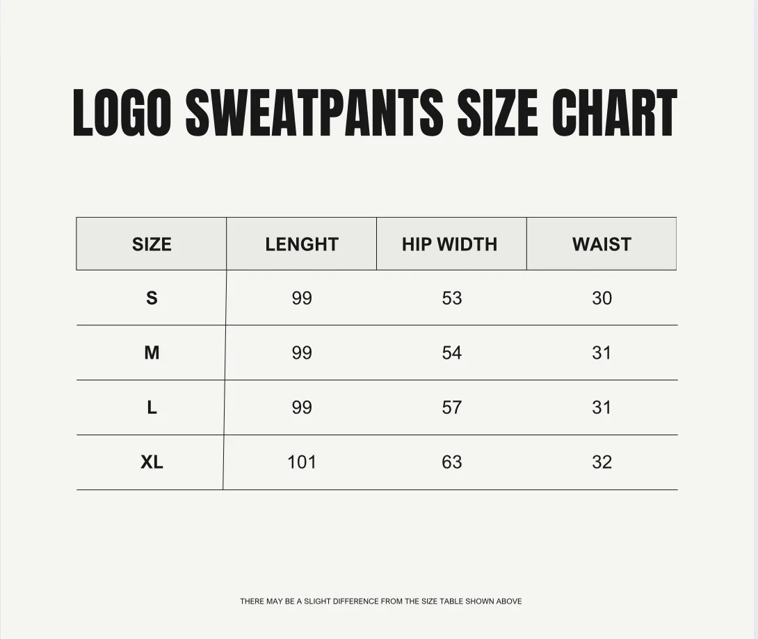 LOGO SWEATPANTS BLACK