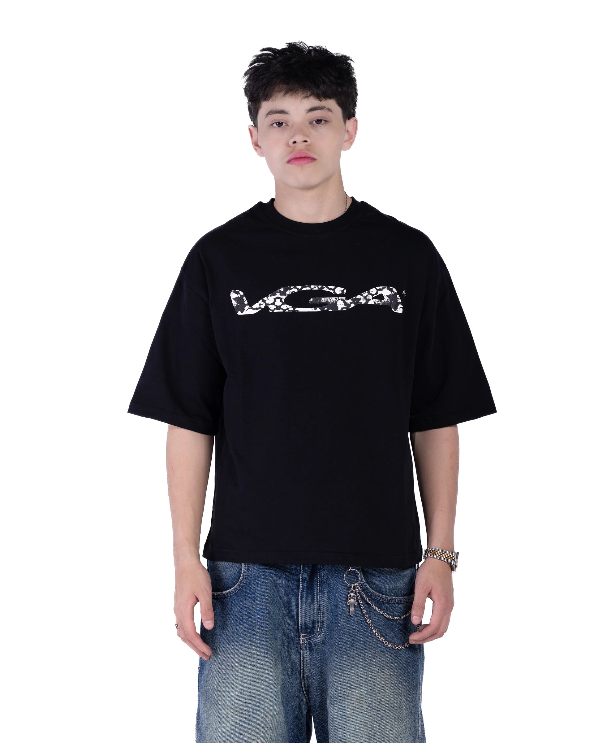 BLACK VGA T-SHIRT