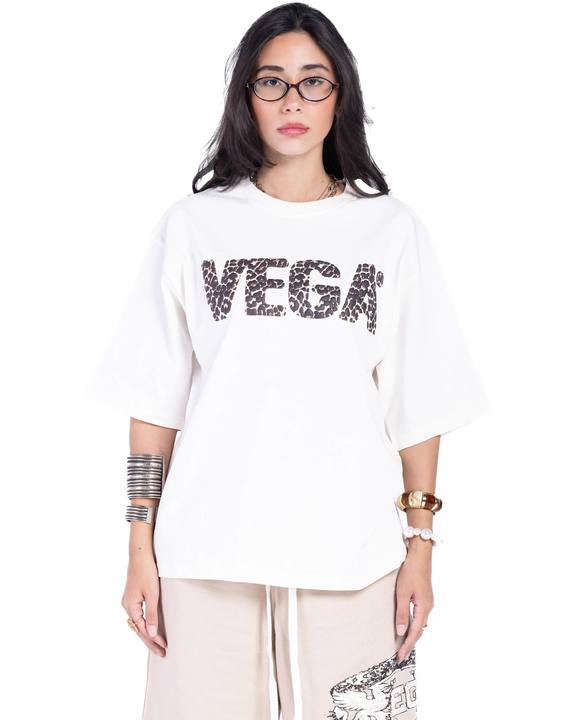 WHITE LEOPARD T-SHIRT