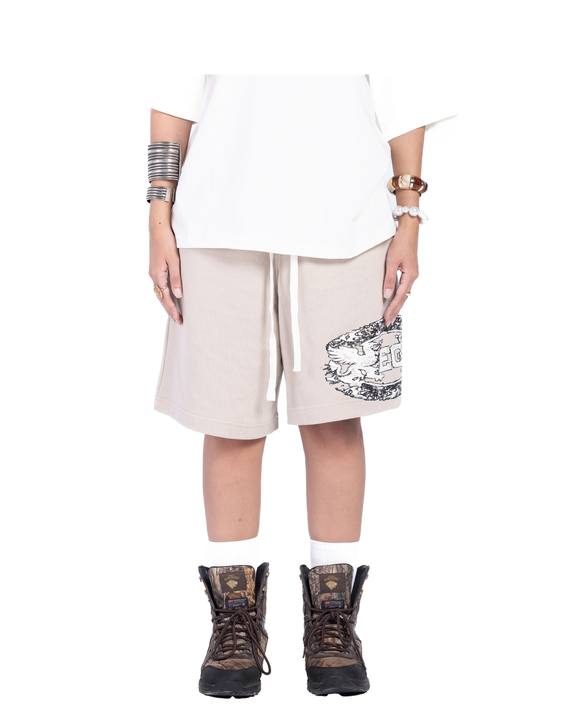 BEIGE LEGEND SHORTS