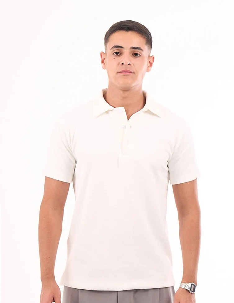 Classic White Polo