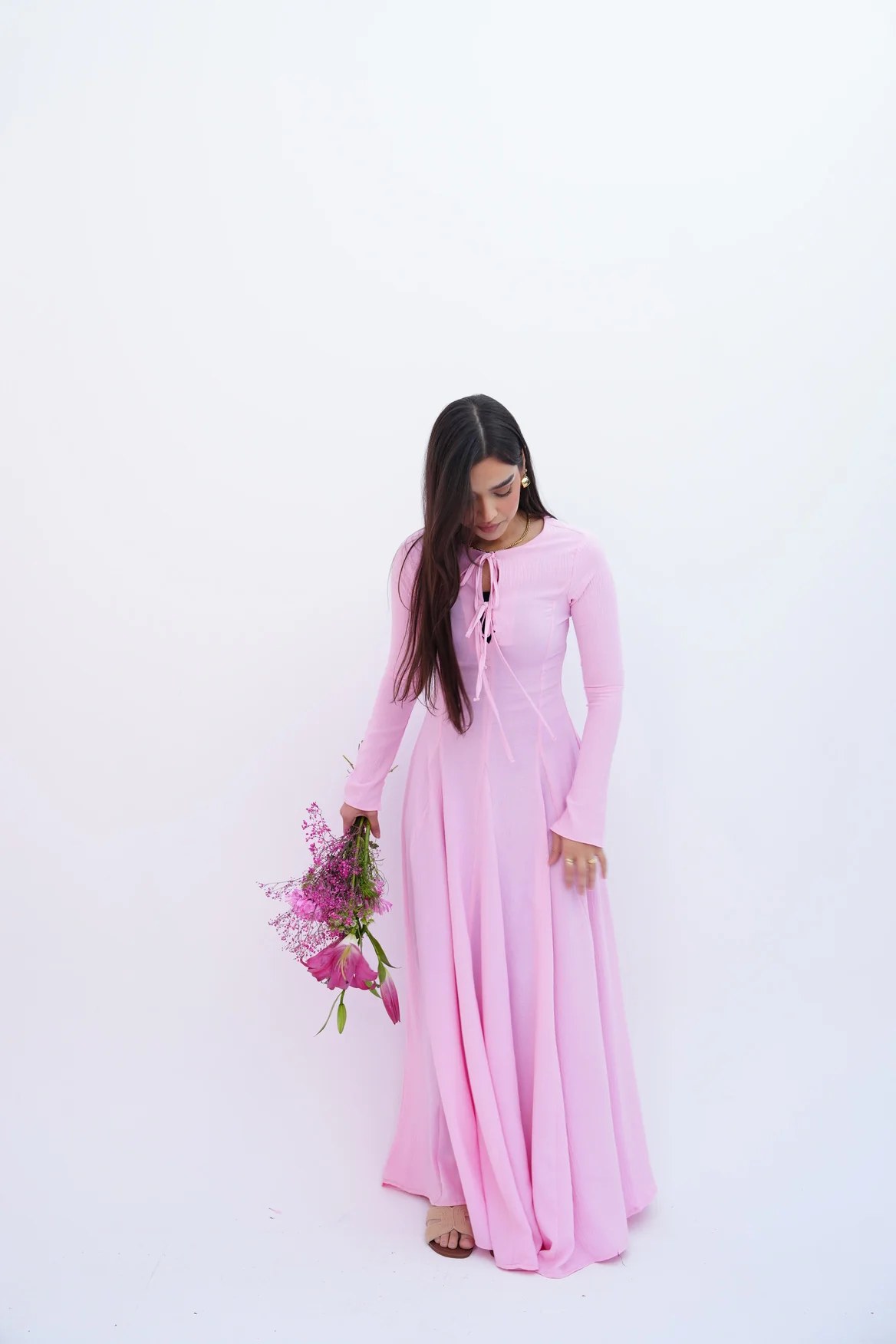Valarya Dress in Pink
