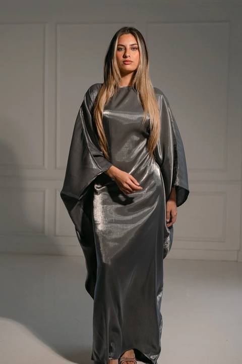 Grey shimmer dress