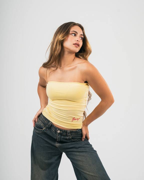 Yellow Tube Top