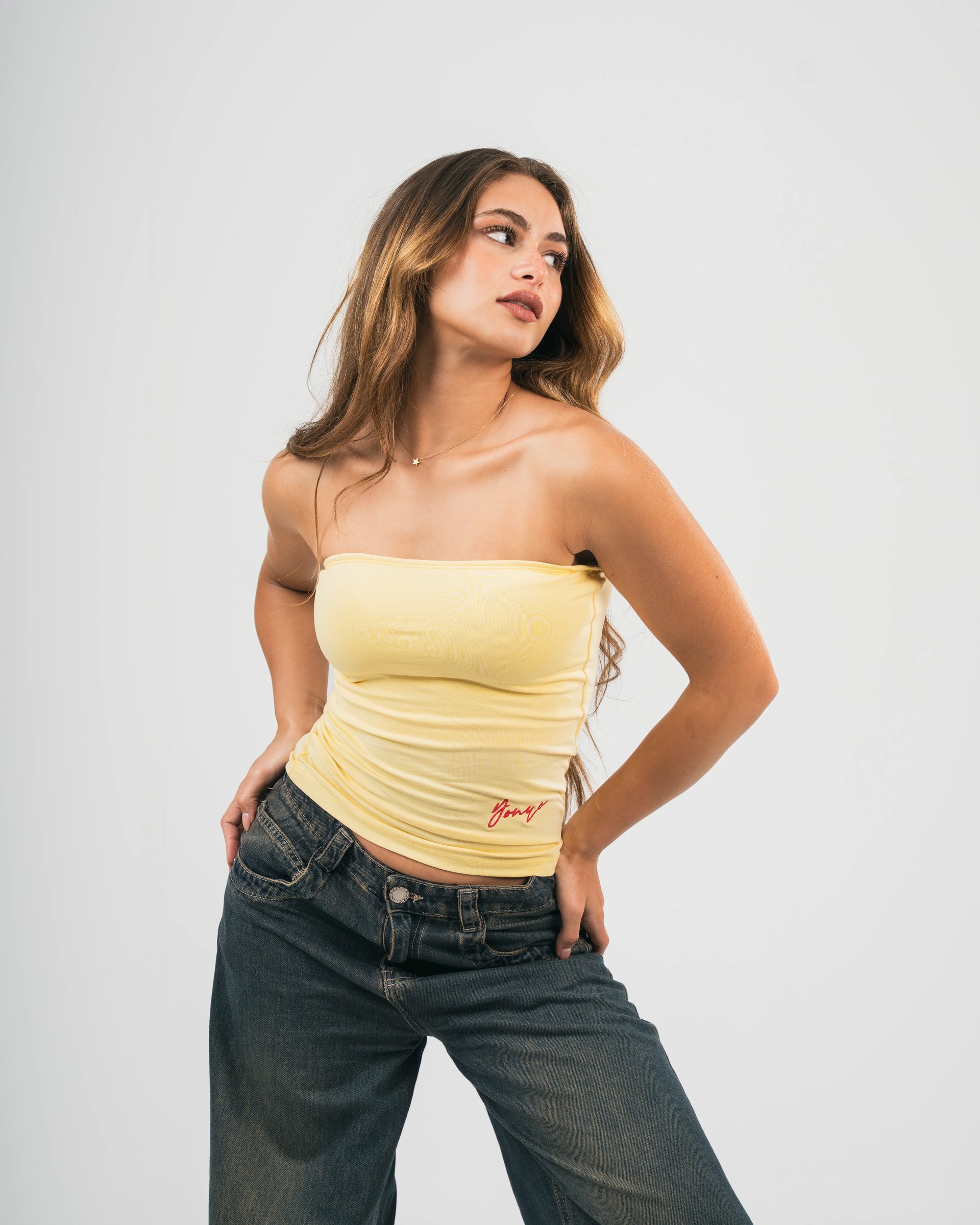 Yellow Tube Top