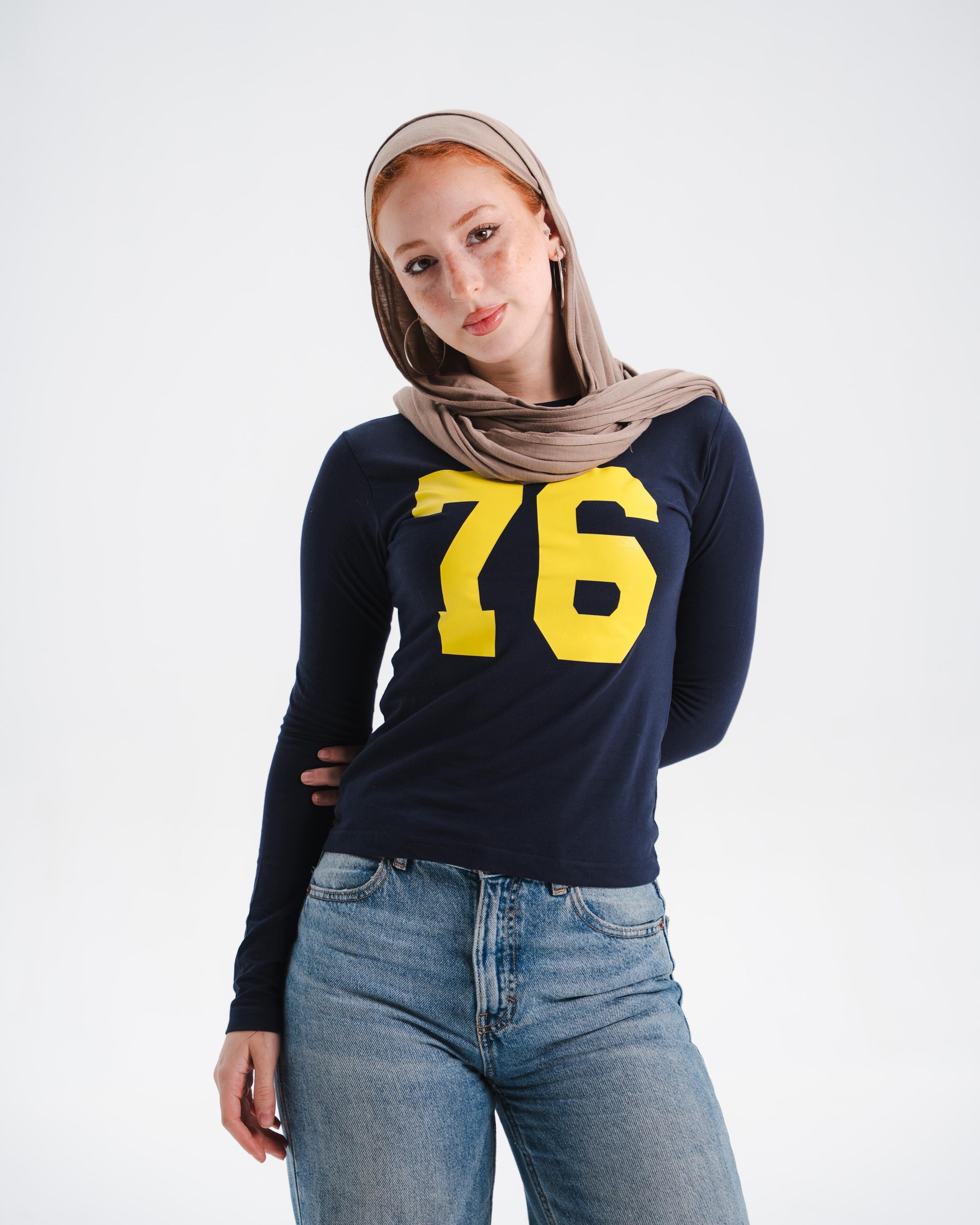 76 Long Sleeve Baby Tee