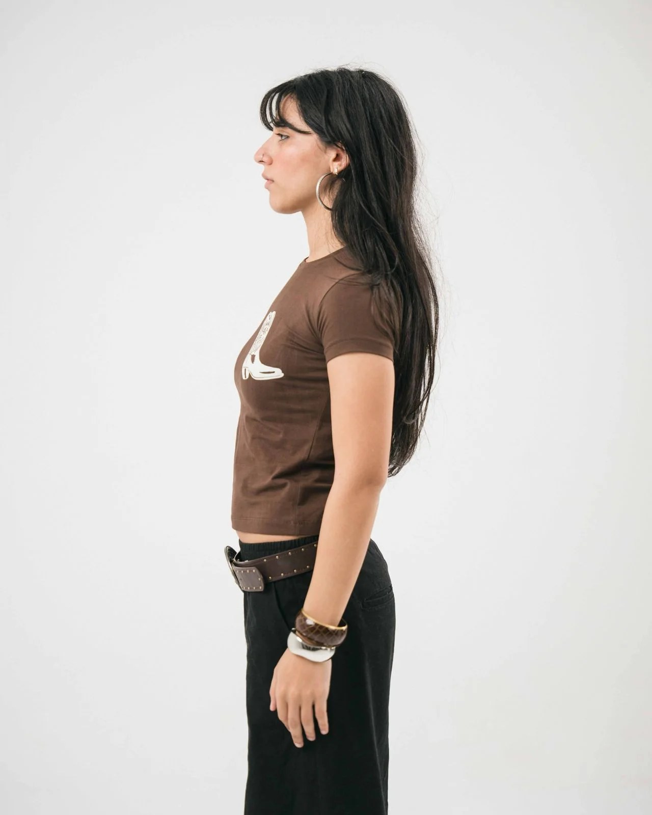 Cow Girl Baby Tee