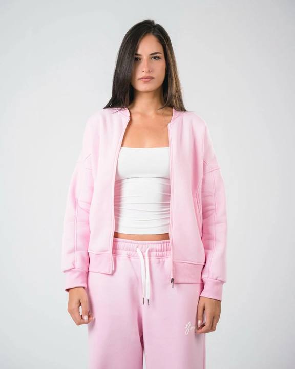 Pink Zip-Up Jacket