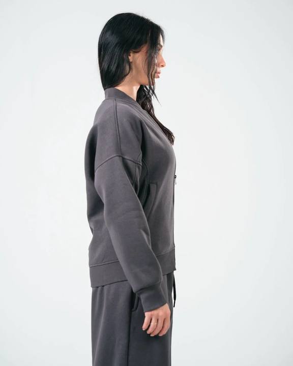 Dark grey Zip-Up Jacket