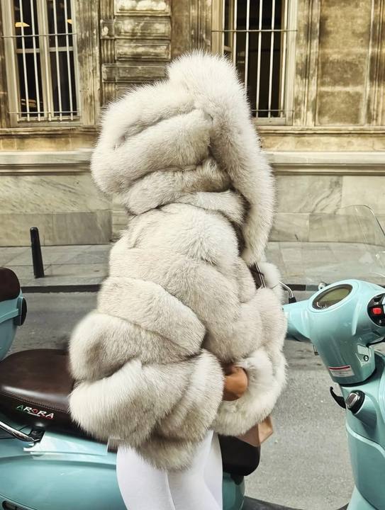 TOP SELLER Fox Fur Jacket