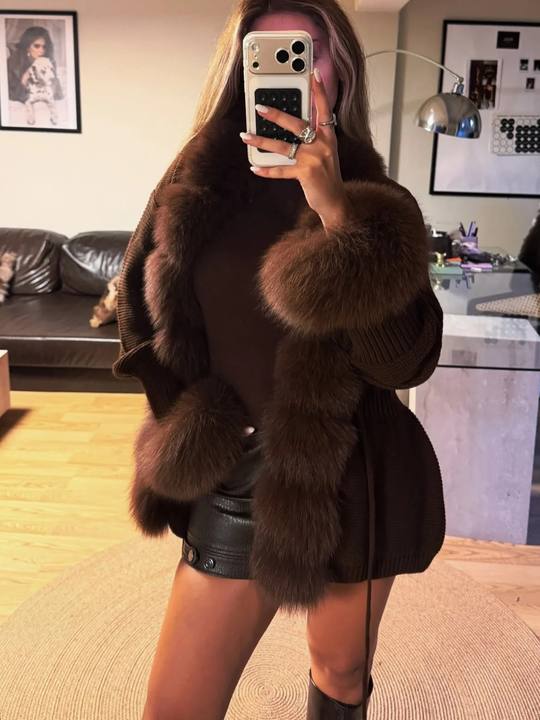 ⚜️Fox Fur Cardigan