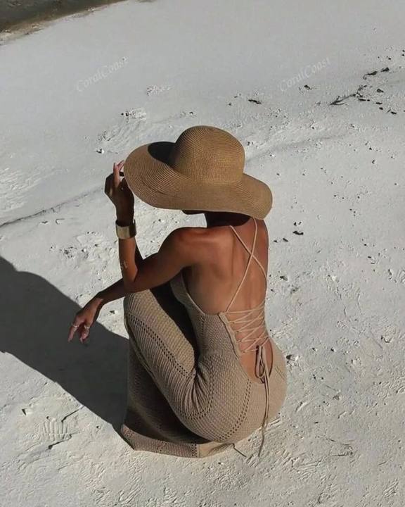 Sunkissed Net Dress