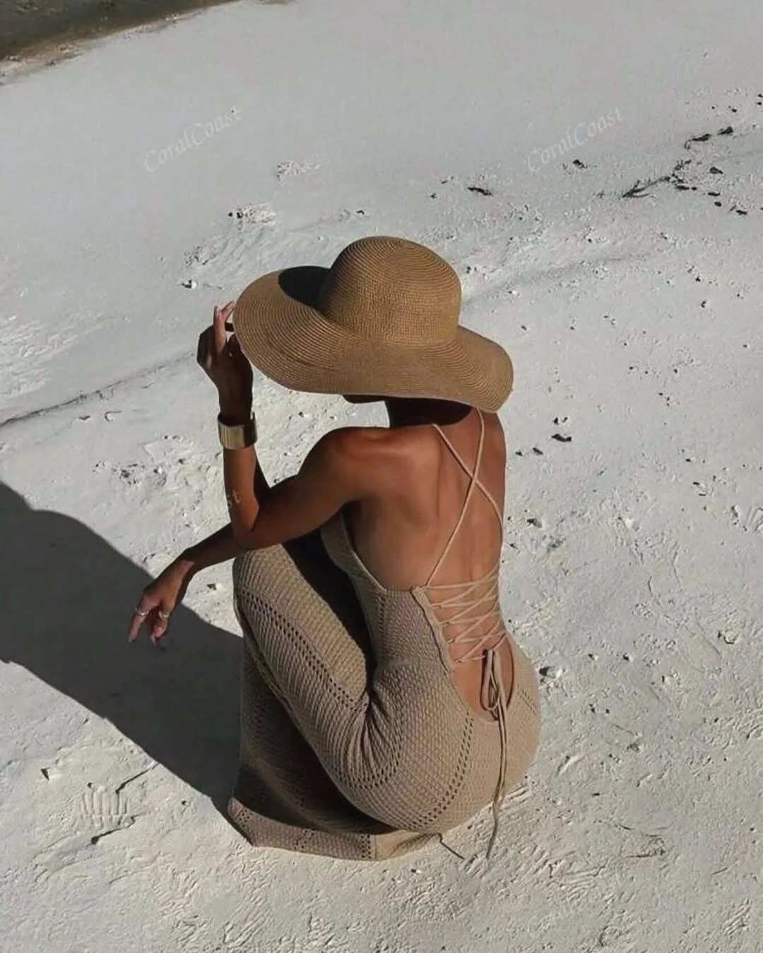 Sunkissed Net Dress