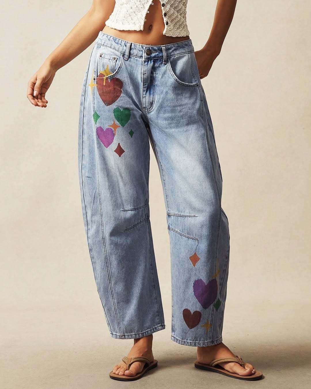 Heart Pop Denim