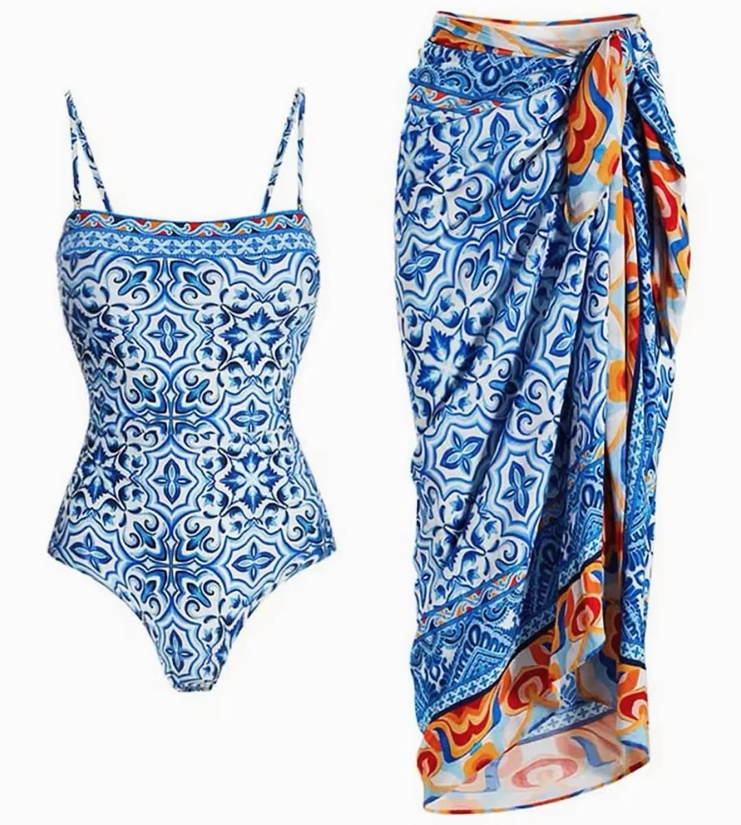 2pcs Blue Set