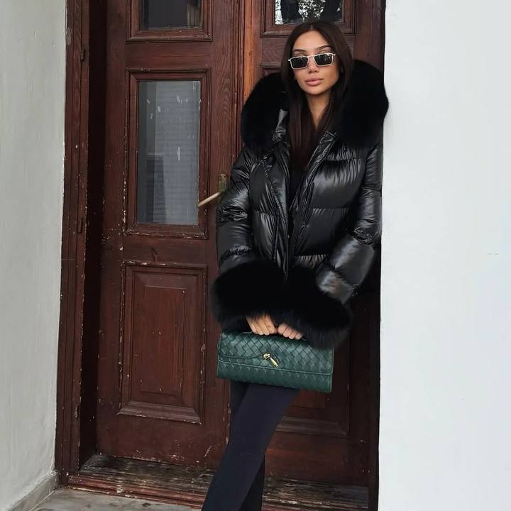 ⚜️Genuine Fox Fur Puffer