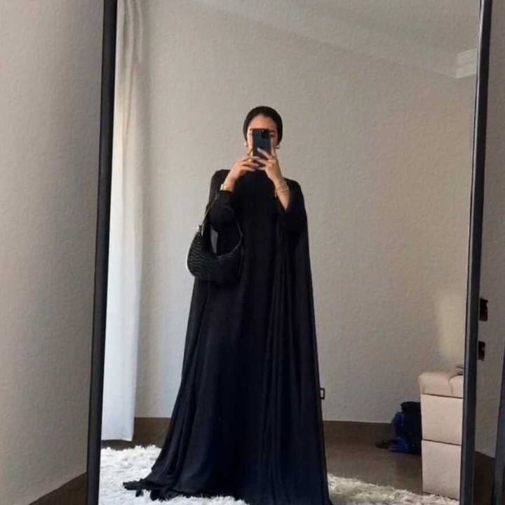 Moonlight Kaftan Black