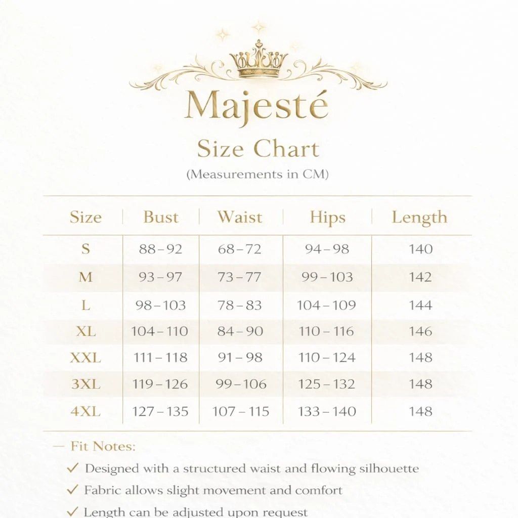 Majesté – The Iconic Kaftan Gold