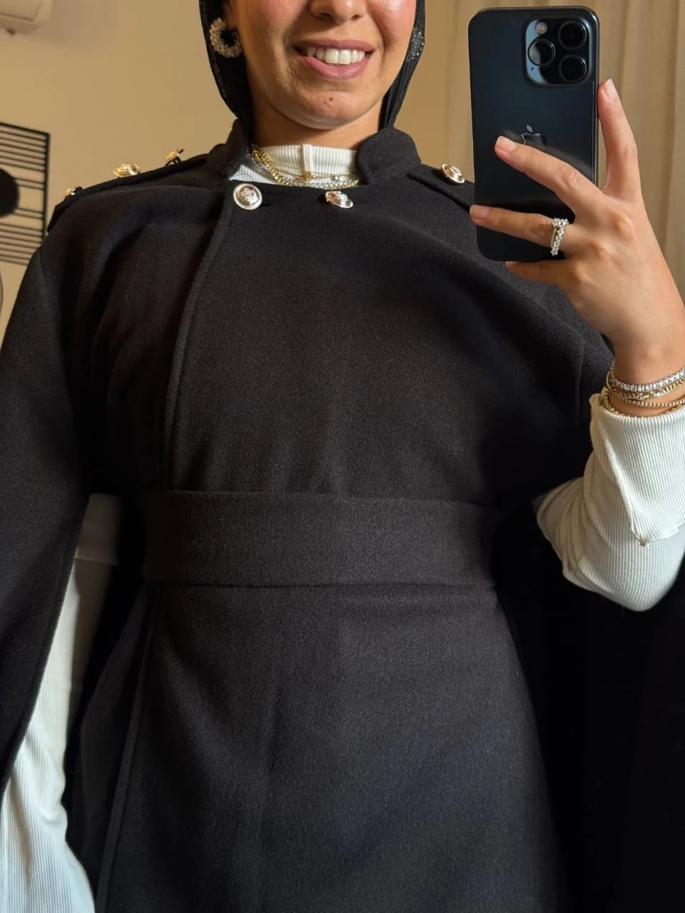 Royal Grace Cape Black