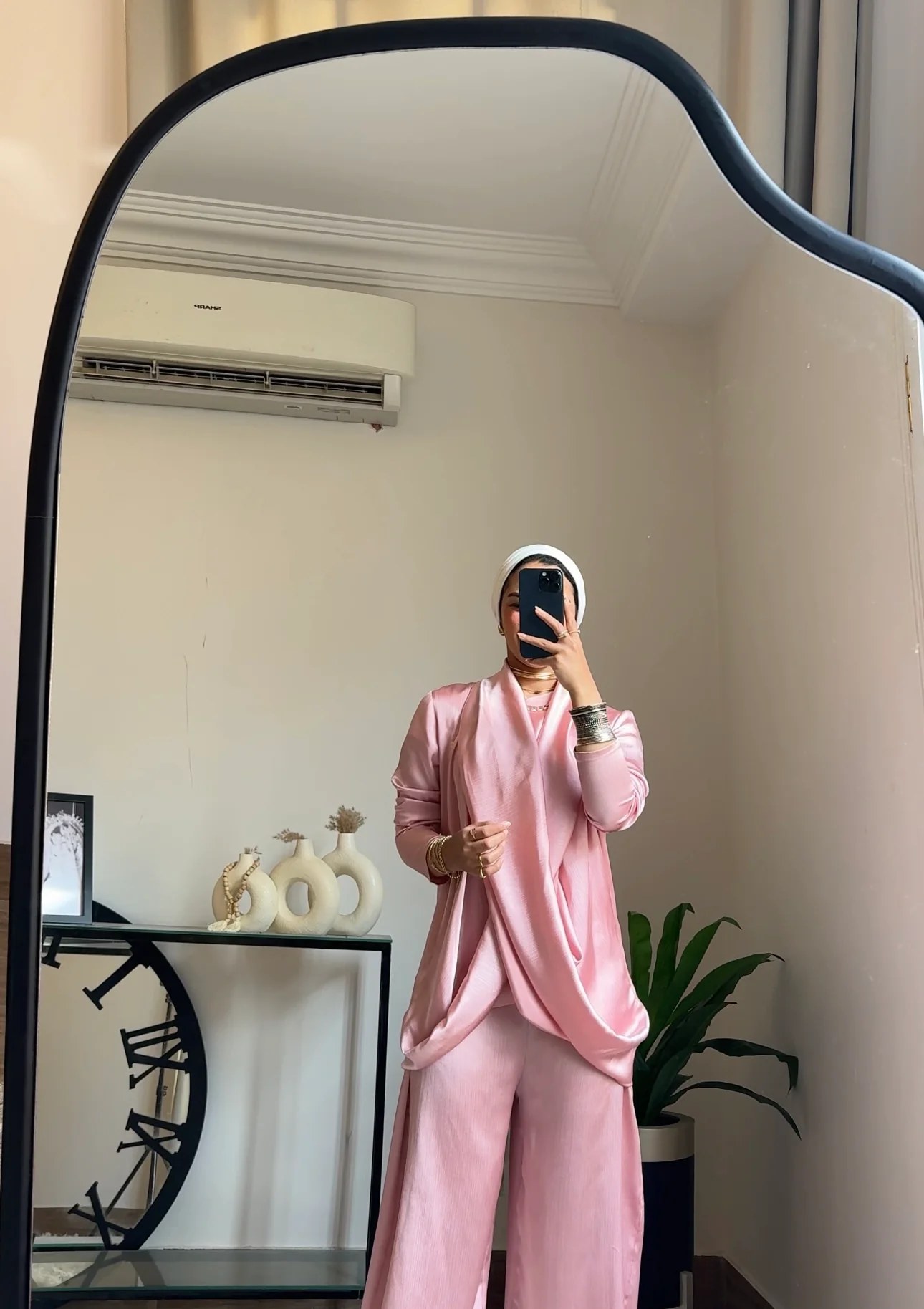 Dripping Set Metallic Soft Pink