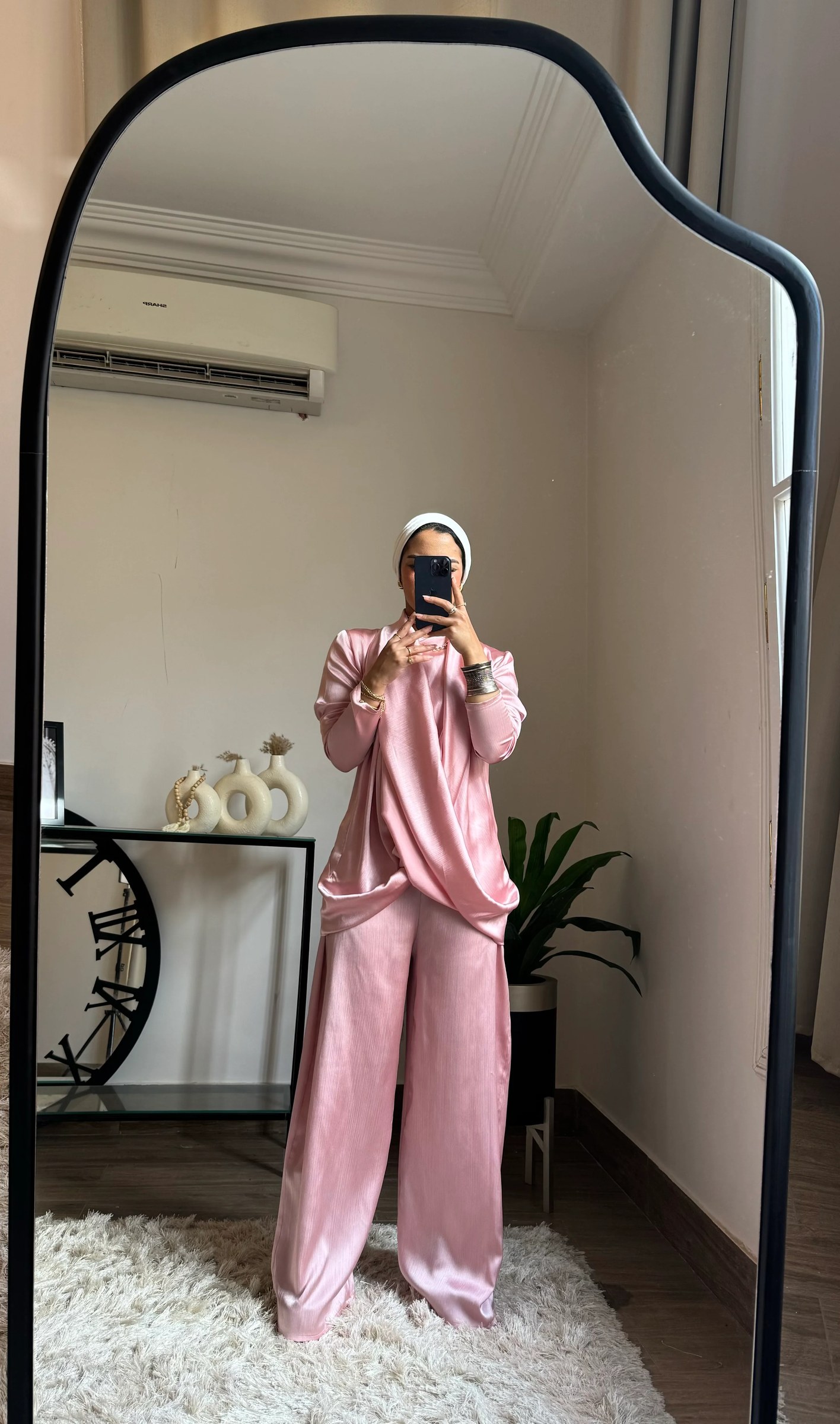 Dripping Set Metallic Soft Pink