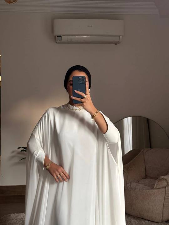 Moonlight Kaftan White