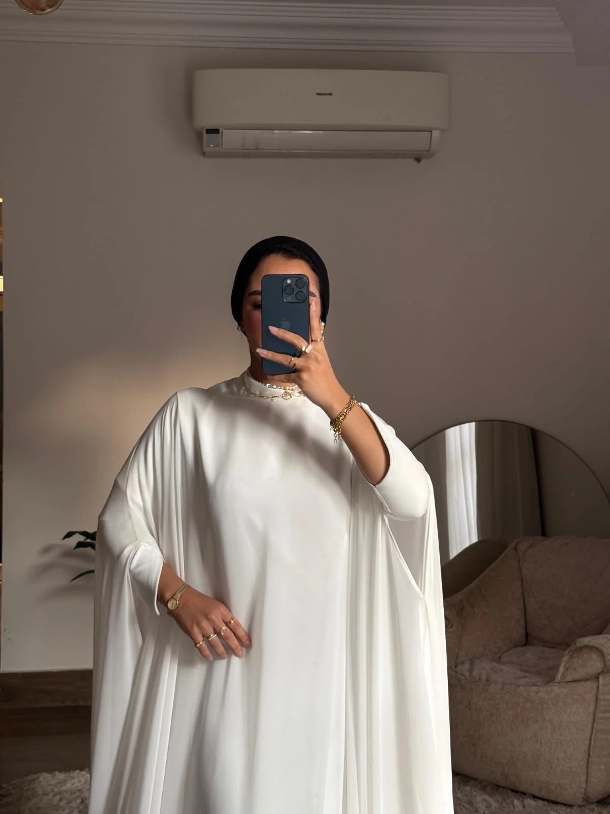 Moonlight Kaftan White