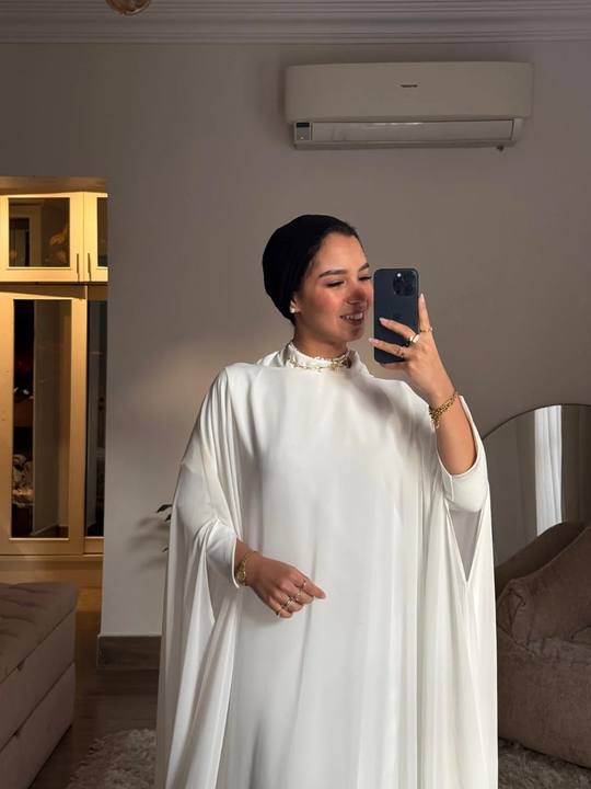Moonlight Kaftan White